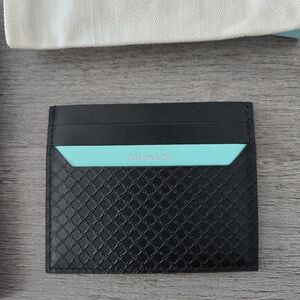 Tiffany & Co. Black Card Holder